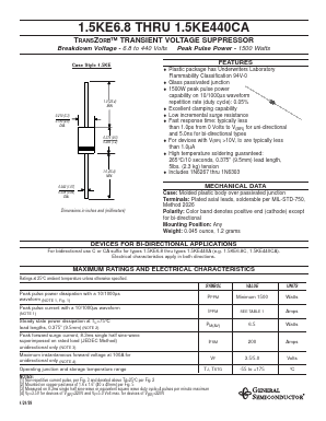 1N6280A Datasheet PDF General Semiconductor