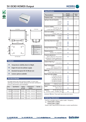 MS08788 Datasheet PDF Golledge Electronics Ltd