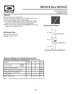 SD101C Datasheet PDF GOOD-ARK