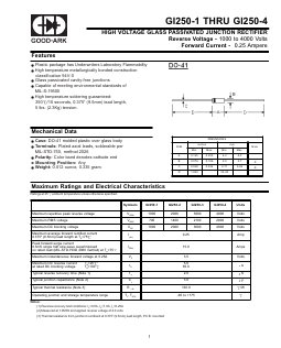 GI250-1 Datasheet PDF GOOD-ARK