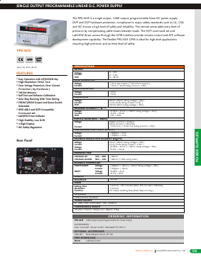 PPS-3635 Datasheet PDF Good Will Instrument Co., Ltd.