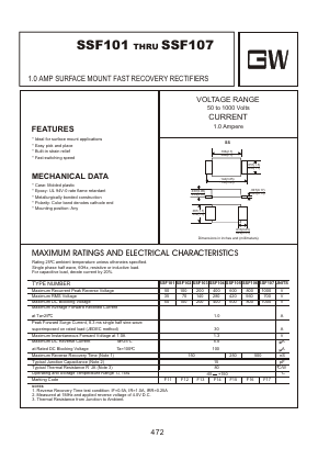 SSF107 Datasheet PDF Goodwork Semiconductor Co., Ltd.