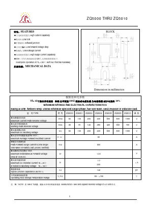ZQ5004 Datasheet PDF Gaomi Xinghe Electronics Co., Ltd.