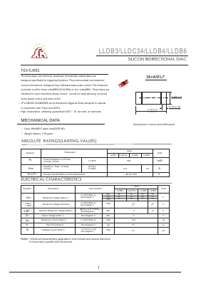LLDB4 Datasheet PDF Gaomi Xinghe Electronics Co., Ltd.