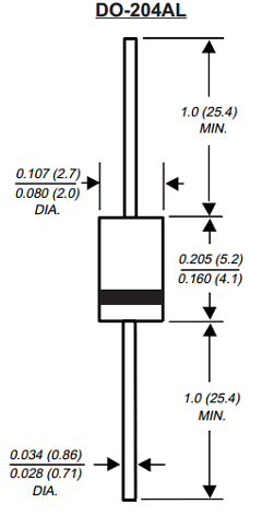 P4KE11A Datasheet PDF General Semiconductor