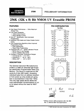 27256-17RKA Datasheet PDF General Semiconductor