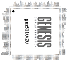 GM5120H Datasheet PDF Genesis Microchip