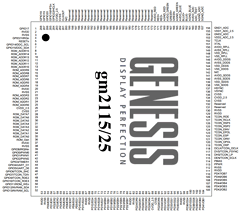 GM2115 Datasheet PDF Genesis Microchip