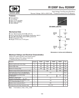 R1500F Datasheet PDF GOOD-ARK1