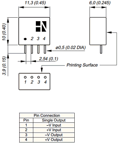SIM1-1212-SIL4 Datasheet PDF HN Electronic Components