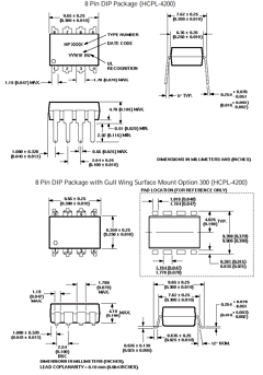 HCPL-4200-300 Datasheet PDF HP => Agilent Technologies