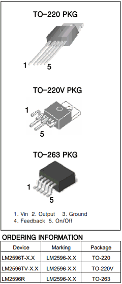 LM2596T-5 Datasheet PDF HTC Korea