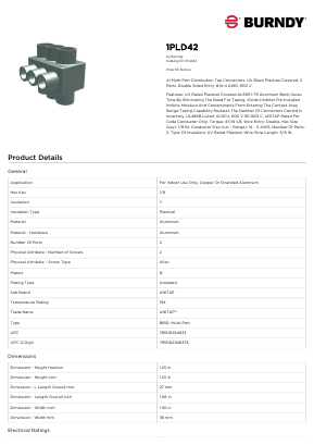 1PLD42 Datasheet PDF Hubbell Incorporated.
