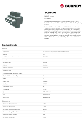 1PLD6006 Datasheet PDF Hubbell Incorporated.