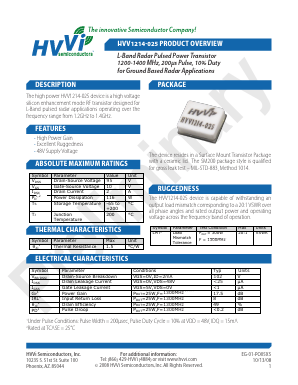 HVV1214-025 Datasheet PDF HVVi Semiconductors, Inc.