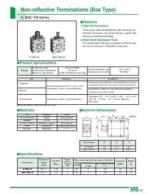 BNC-TMJ-30 Datasheet PDF HIROSE ELECTRIC