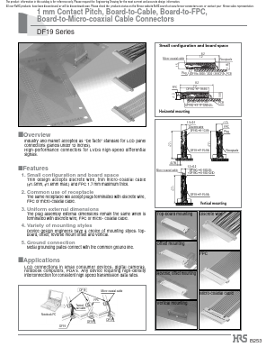 PR-MD2 Datasheet PDF HIROSE ELECTRIC