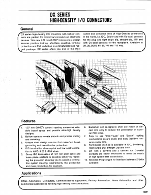 DX32A-20S Datasheet PDF HIROSE ELECTRIC