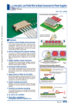 DF65-4S-1.7C Datasheet PDF HIROSE ELECTRIC
