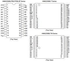 HM62256BLFP-4SLT Datasheet PDF Hitachi -> Renesas Electronics