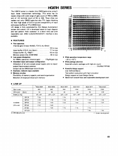 HG61H06 Datasheet PDF Hitachi -> Renesas Electronics
