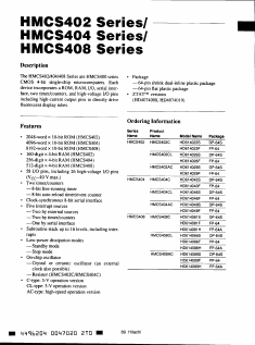 HMCS404 Datasheet PDF Hitachi -> Renesas Electronics