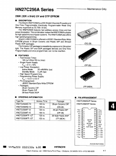 HN27C256AFP-15T_ Datasheet PDF Hitachi -> Renesas Electronics