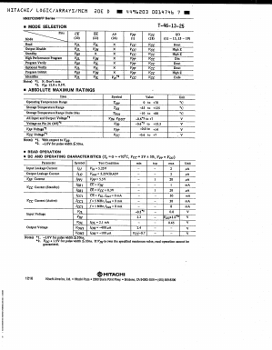 HN27C256FP Datasheet PDF Hitachi -> Renesas Electronics