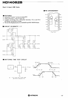 HD14082B Datasheet PDF Hitachi -> Renesas Electronics
