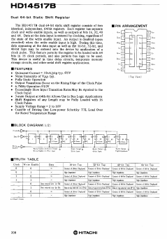 HD14517B Datasheet PDF Hitachi -> Renesas Electronics