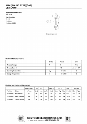 ST4002DG Datasheet PDF Honey Technology
