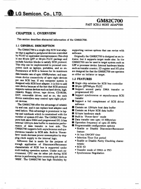GM82C700 Datasheet PDF Hynix Semiconductor