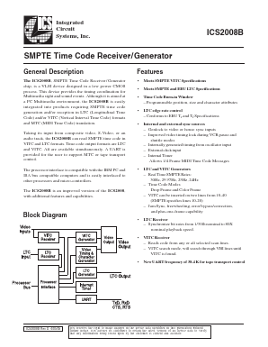 2008BY-10LF Datasheet PDF Integrated Circuit Systems