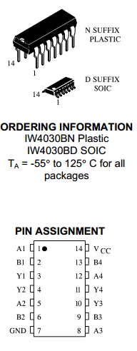 IW4030BN Datasheet PDF IK Semicon Co., Ltd
