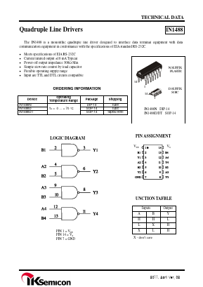 IN1488 Datasheet PDF IK Semicon Co., Ltd