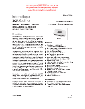M3G120 Datasheet PDF International Rectifier