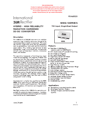 M3G Datasheet PDF International Rectifier