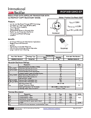 GP30B120KD Datasheet PDF International Rectifier
