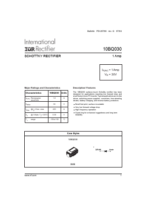 10BQ030 Datasheet PDF International Rectifier
