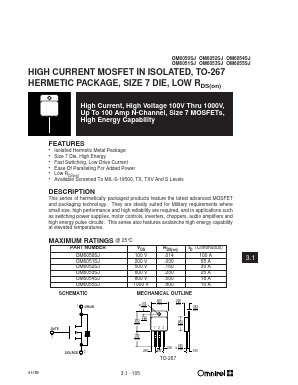 OM6055SJ Datasheet PDF International Rectifier