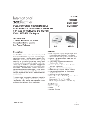 OM9369 Datasheet PDF International Rectifier