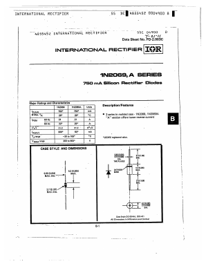 1N2069A Datasheet PDF International Rectifier