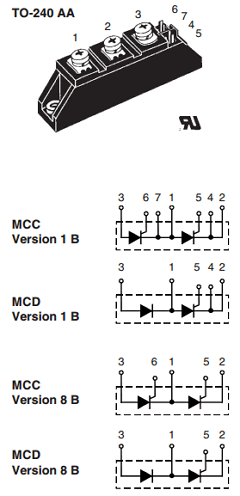 MCD56-14IO1 Datasheet PDF IXYS CORPORATION