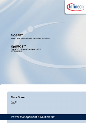 083N105 Datasheet PDF Infineon Technologies