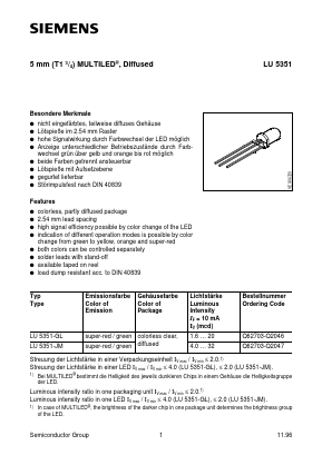 LU5351-JM Datasheet PDF Infineon Technologies