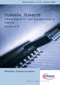 TUA6034 Datasheet PDF Infineon Technologies
