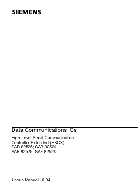 SAB82525H Datasheet PDF Infineon Technologies