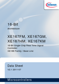 SAF-XE167FM Datasheet PDF Infineon Technologies