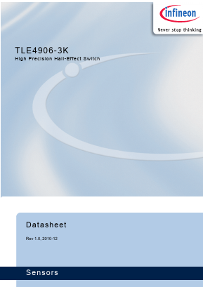 TLE4906-3K Datasheet PDF Infineon Technologies