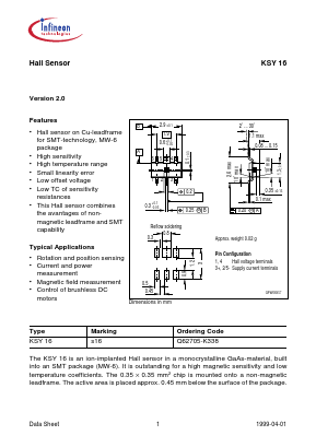 Q62705-K338 Datasheet PDF Infineon Technologies